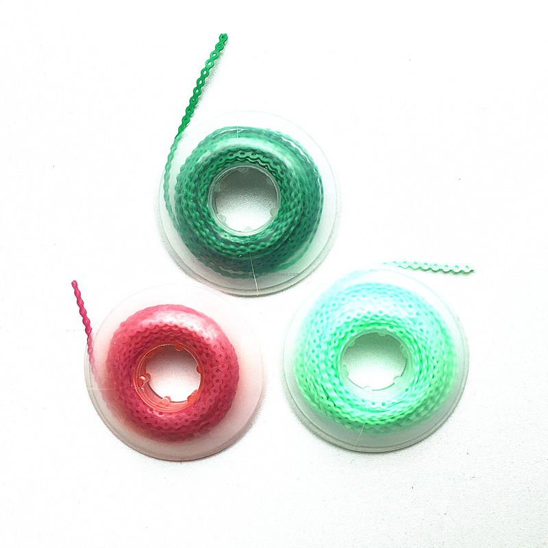 15 feet Continous Short Long dental orthodontic power chain  o-ring materials 